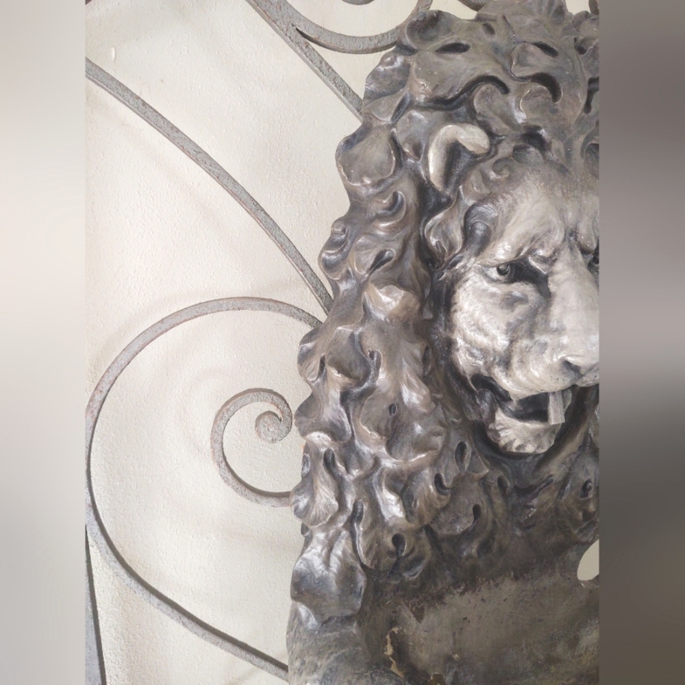 Henri Studio |High-End Luxury| Lion Wall Fountain ⛲ Planter~